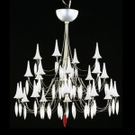 Le lustre Plume de la Maison Baccarat